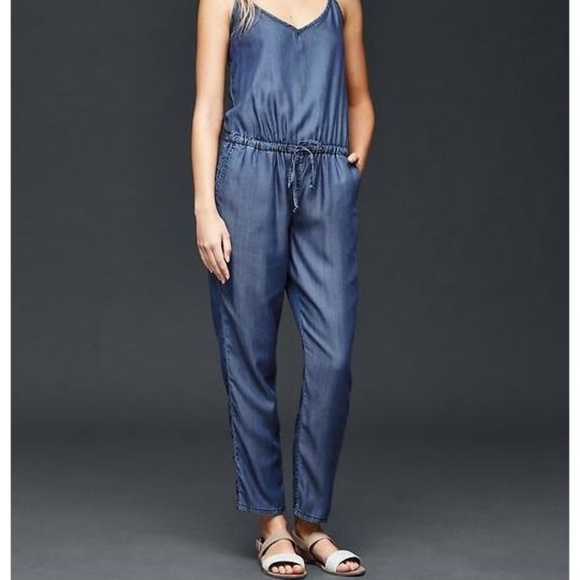 gap tencel jumpsuit